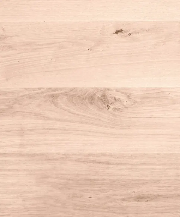 White oak, natural finish